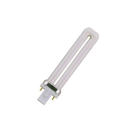 Compact Fluorescent Bulb Cfl Single Twin Tube, Replacement For Norman Lamps, Dulux S 11W/827